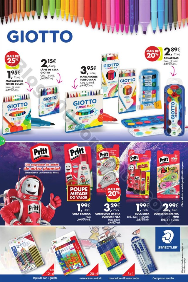 Antevisão Folheto PINGO DOCE Regresso às aulas p