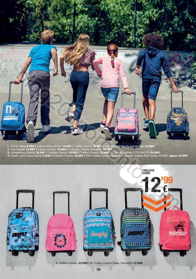 Novo Folheto SPORT ZONE Back to School 17 agosto a