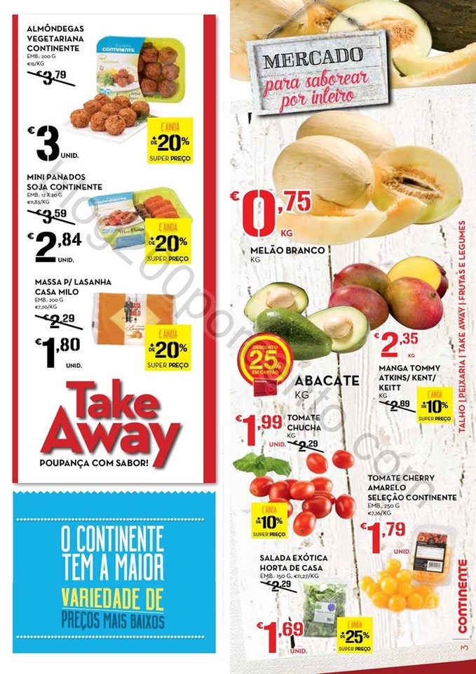 Antevisão Folheto CONTINENTE Açores promoções 