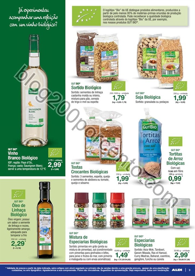 Antevisão Folheto ALDI Promoções a partir de 20