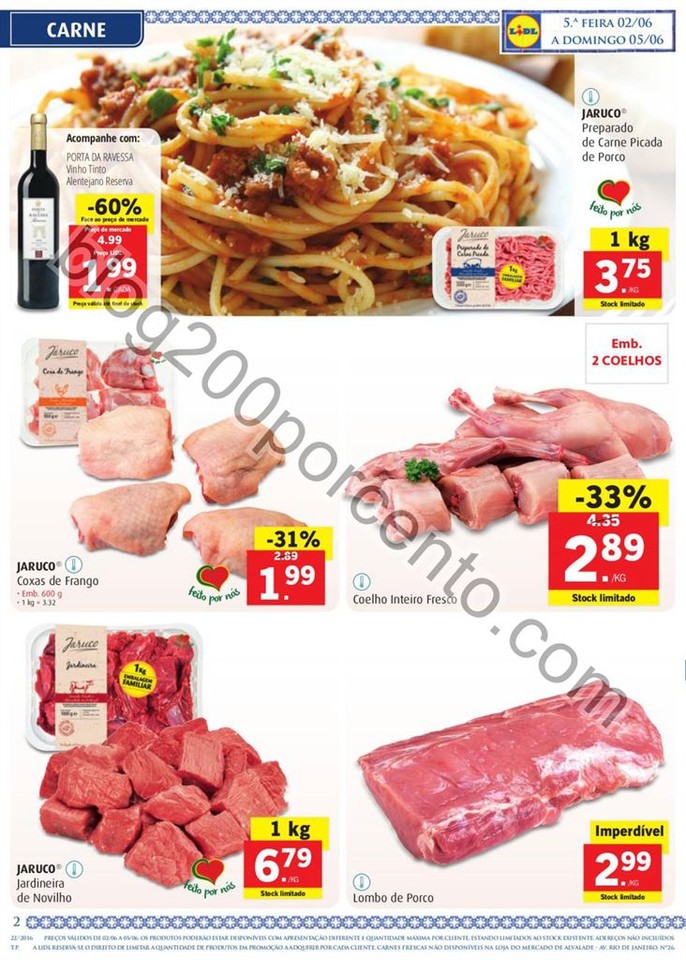 Antevisão Folheto LIDL promoções semana de 2 a 