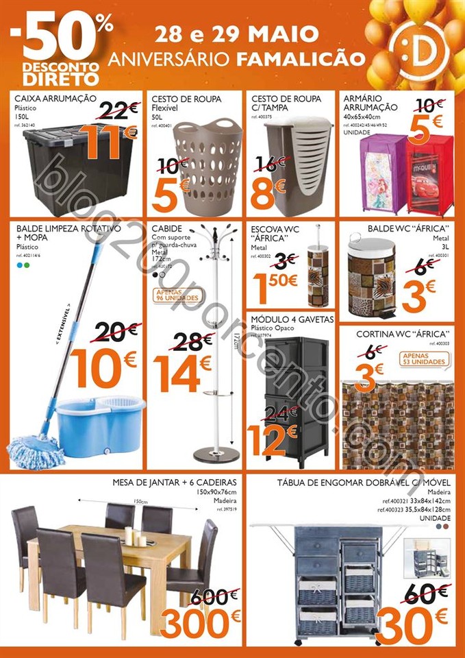 Antevisão Folheto DEBORLA Aniversário Famalicão