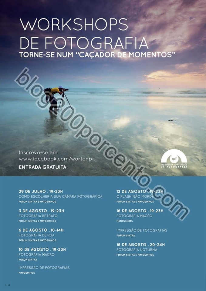 Novo Folheto WORTEN Especial fotografia até 17 ag