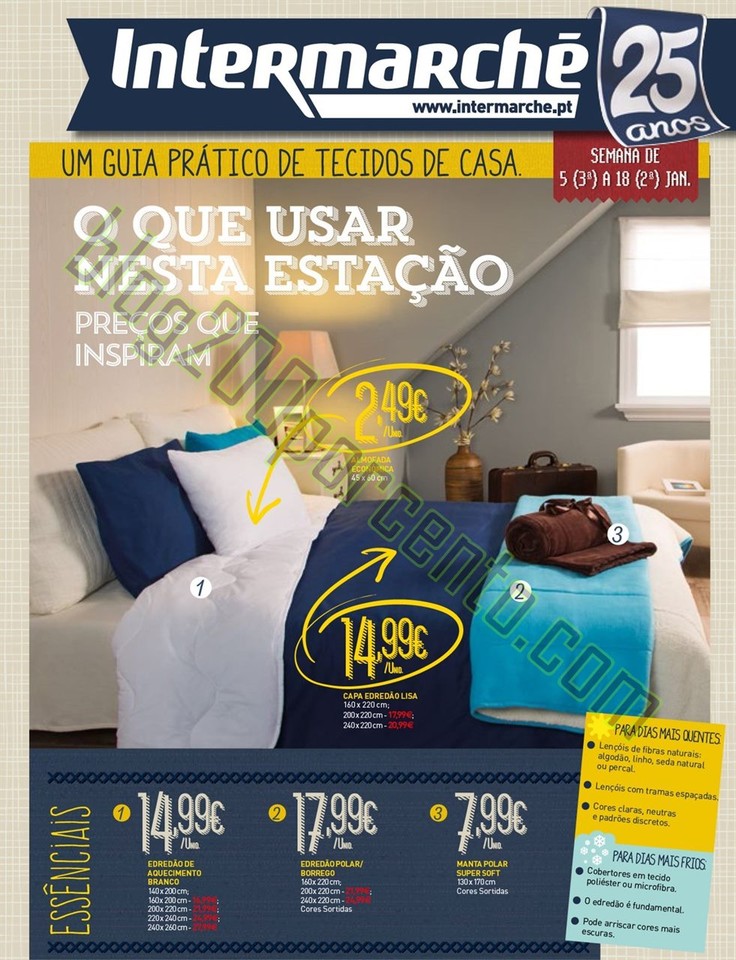 Antevisão Folheto INTERMARCHÉ Têxtil - Lar de 5