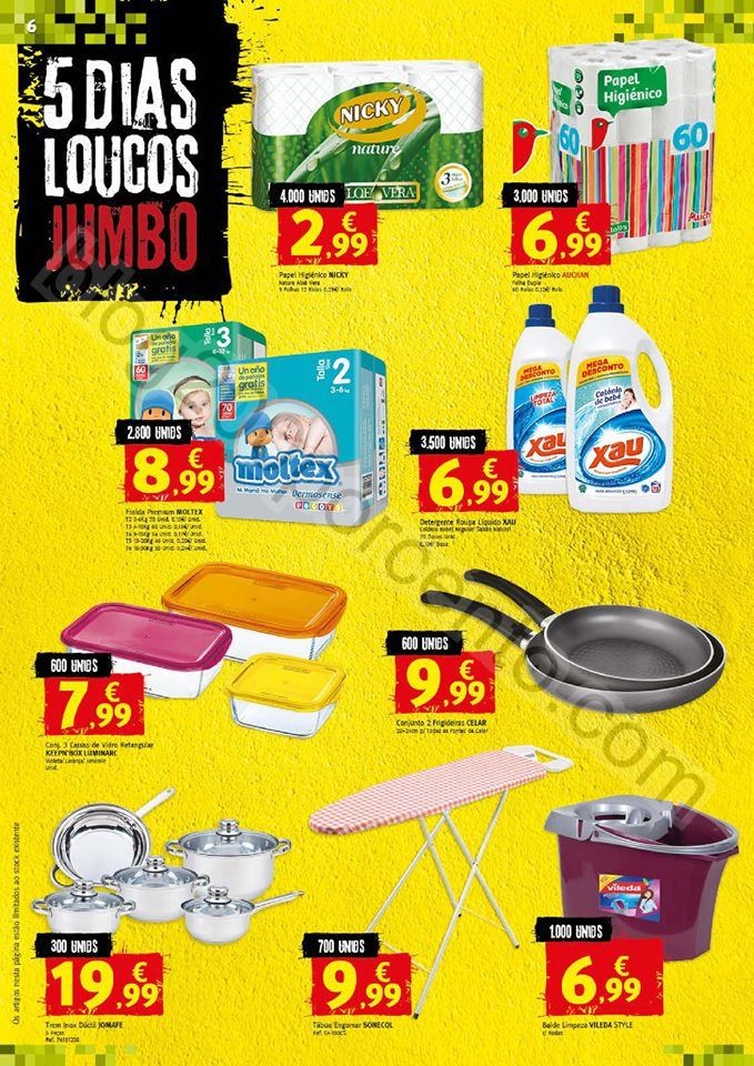 Antevisão Folheto JUMBO 5 dias Loucos promoções