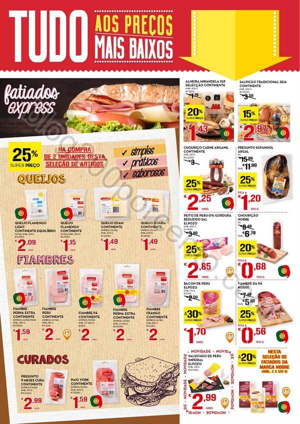 Antevisão Folheto CONTINENTE Promoções de 13 a 