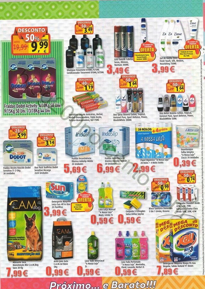 Antevisão Folheto A NOSSA LOJA Promoções de 20 