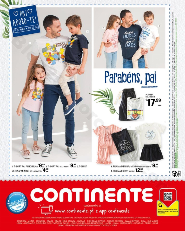 Antevisão Folheto CONTINENTE Moda Primavera promo