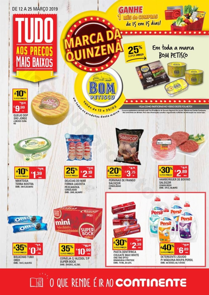 Antevisão Folheto CONTINENTE Açores promoções 