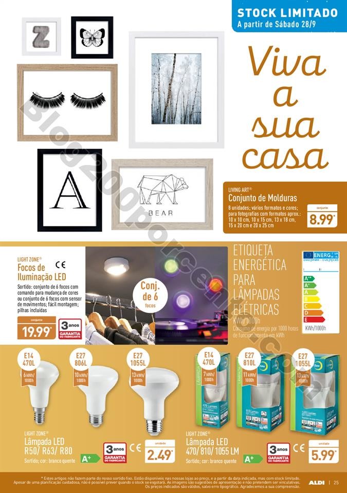 Antevisão Folheto ALDI Promoções a partir de 25