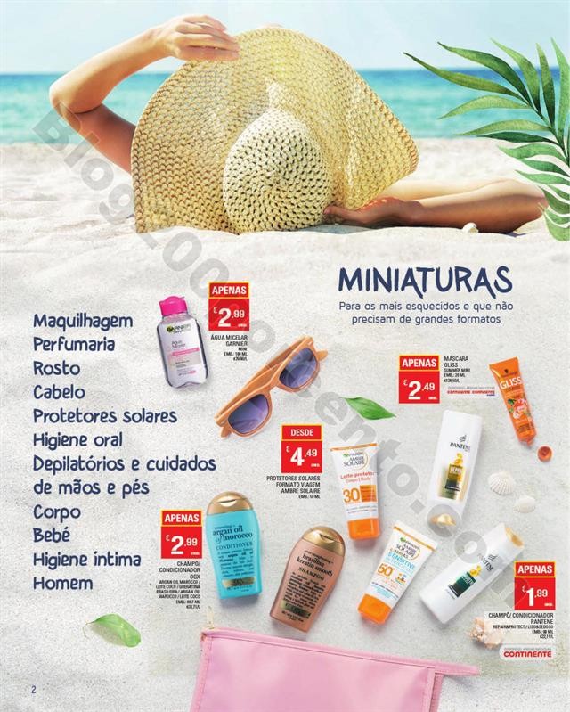 Antevisão Folheto CONTINENTE Beleza de Verão Pro