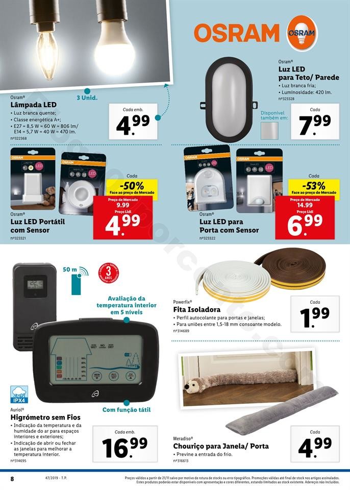 Antevisão Folheto LIDL Promoções de 18 a 24 nov