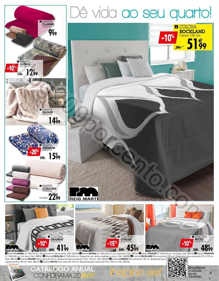 Novo Folheto CONFORAMA Promoções de 10 a 24 nove