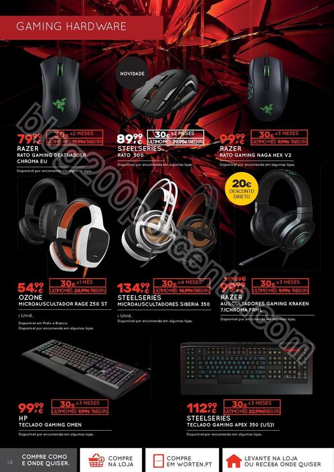 Novo Folheto WORTEN Tecnologia promoções de 6 a 