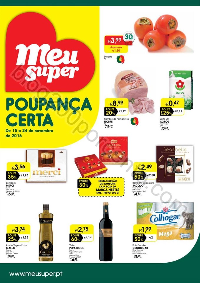 Antevisão Folheto MEU SUPER Promoções de 15 a 2