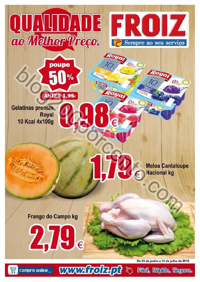 Novo Folheto FROIZ Promoções até 14 julho p1.jp
