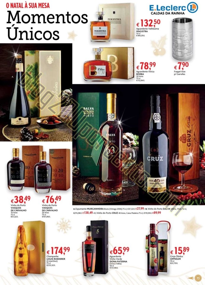 Novo Folheto E-LECLERC Caldas da Rainha Natal até