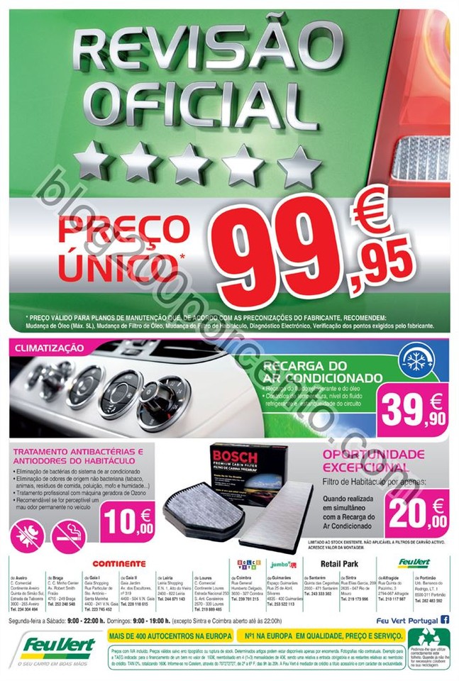 Antevisão Folheto FEU VERT Promoções de 30 maio