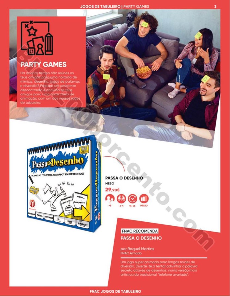 Antevisão Folheto FNAC Especial jogos tabuleiro p