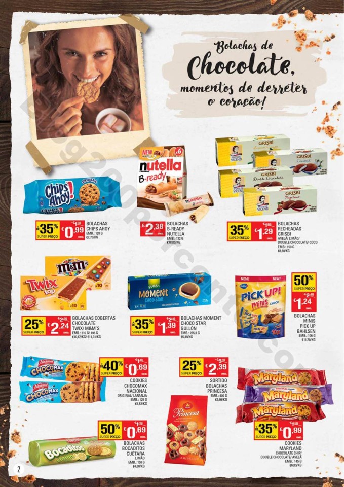 Antevisão Folheto CONTINENTE Doces promoções de
