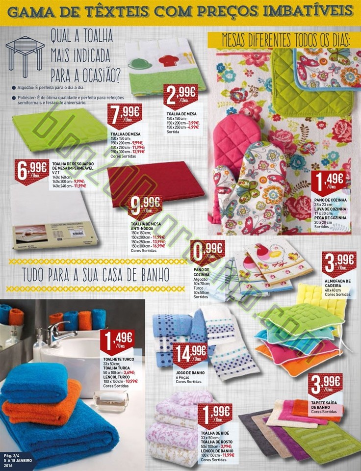 Antevisão Folheto INTERMARCHÉ Têxtil - Lar de 5