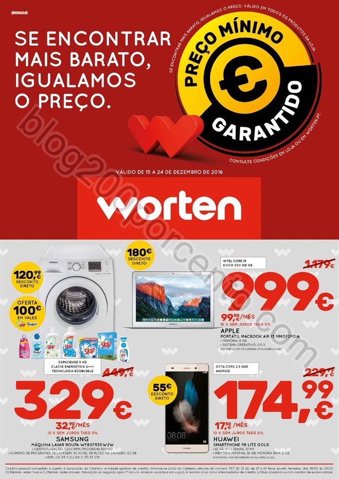 Antevisão Folheto WORTEN Promoções de 15 a 24 d