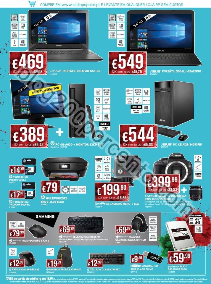 Antevisão Folheto RADIO POPULAR Promoções de 24