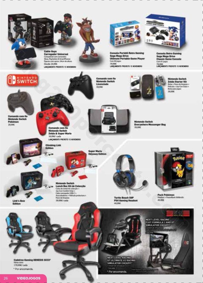 Antevisão Folheto Brinquedos Natal El Corte Ingl