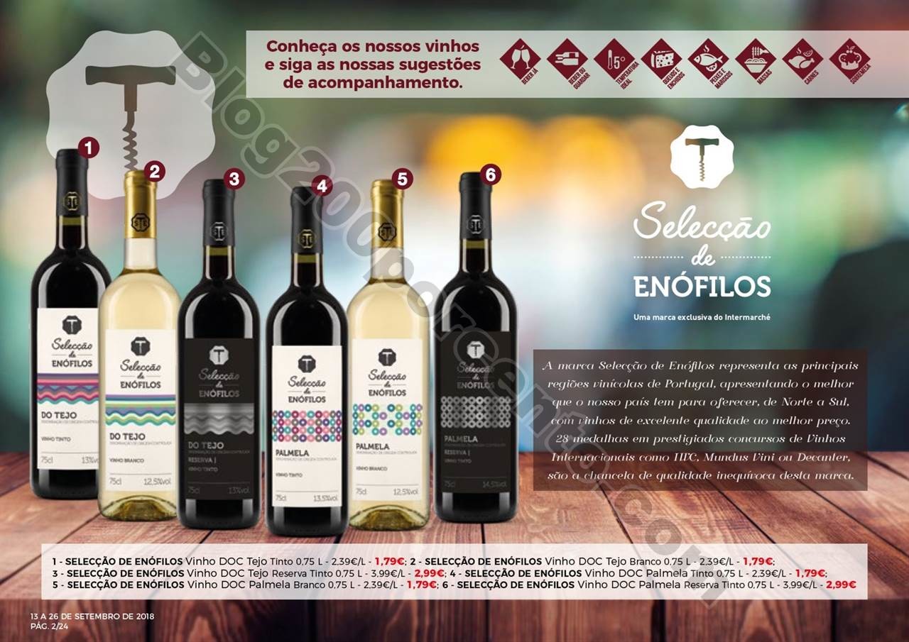 Antevisão Folheto INTERMARCHÉ Feira de vinhos pr