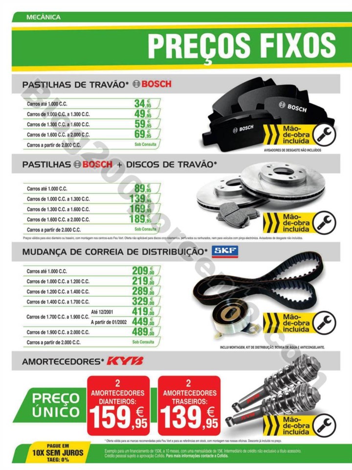 Antevisão Folheto FEU VERT Promoções de 1 outub