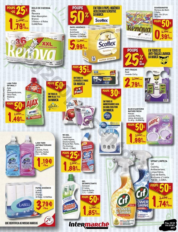 01 antevisão Folheto INTERMARCHÉ de 19 a 25 sete