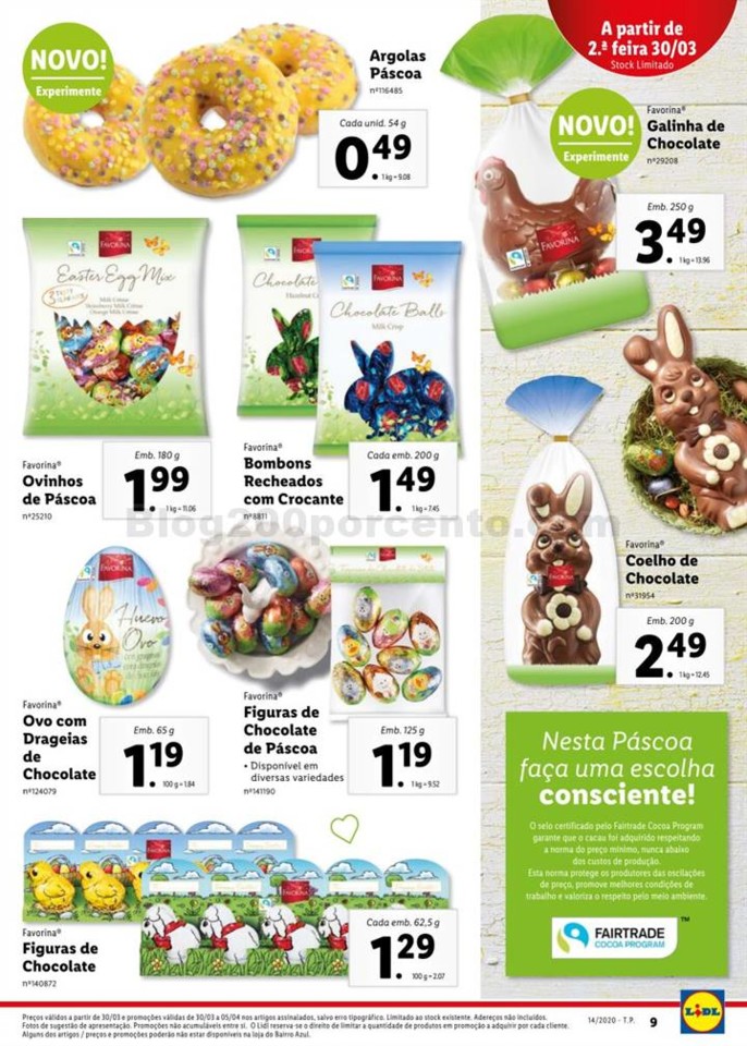 Antevisão Folheto LIDL Promoções de 30 março a
