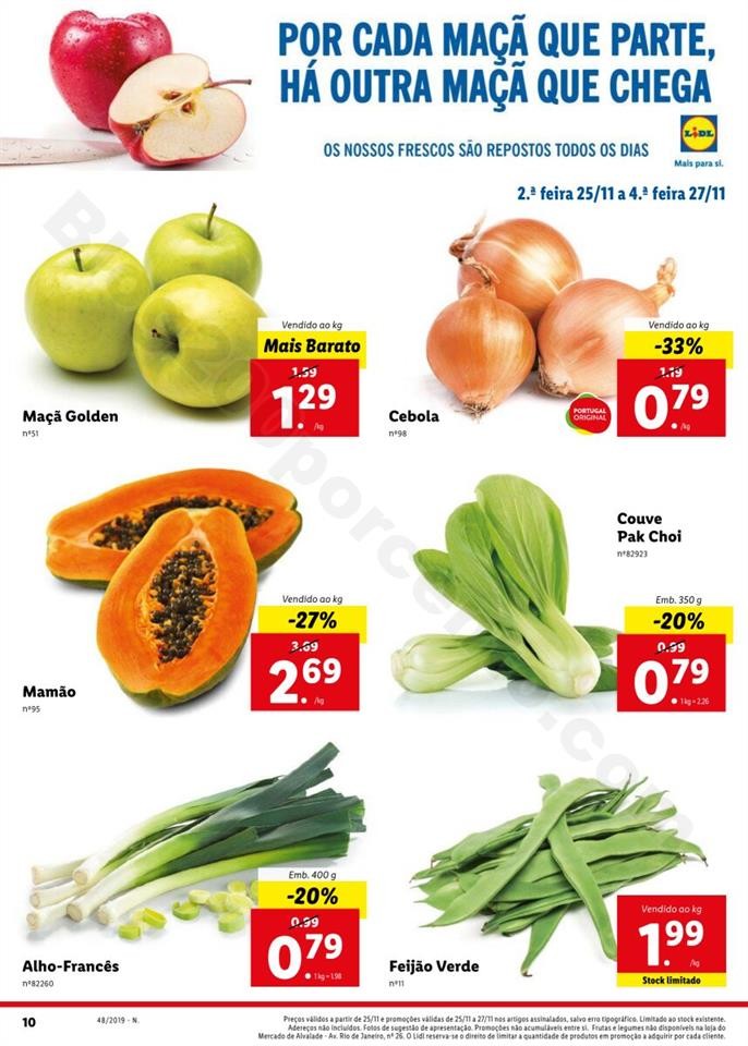 Antevisão Folheto LIDL Promoções a partir de 25