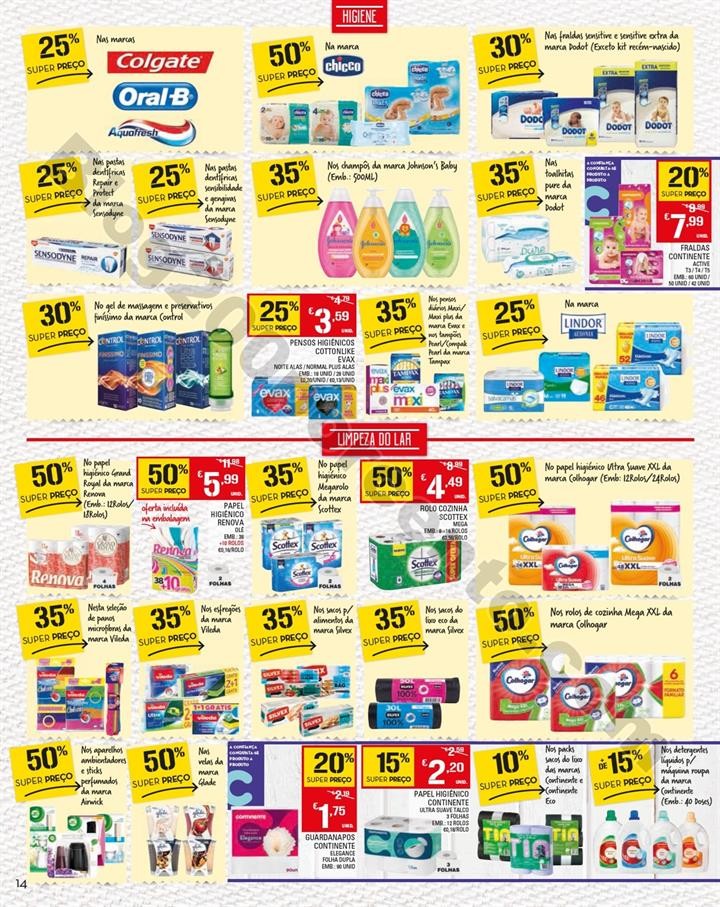 Antevisão Folheto CONTINENTE 8 a 14 outubro Madei