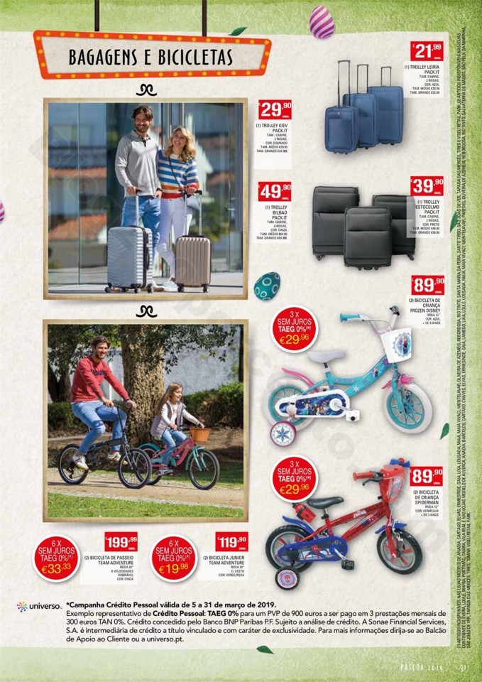 Antevisão Folheto CONTINENTE - MODELO Páscoa Pro