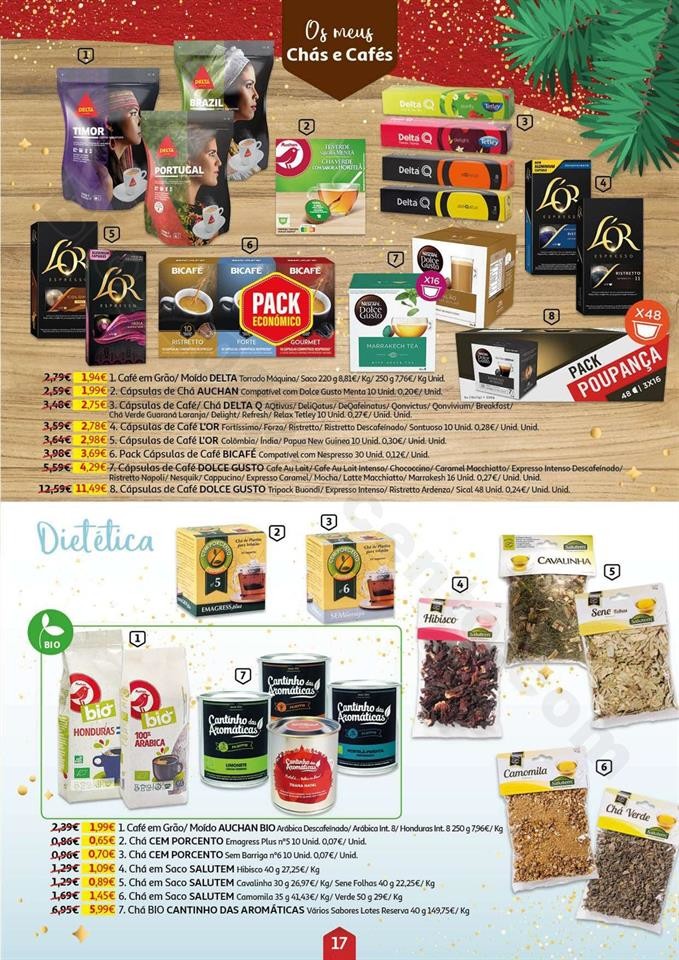 Antevisão Folheto AUCHAN Magia Natal Promoções 