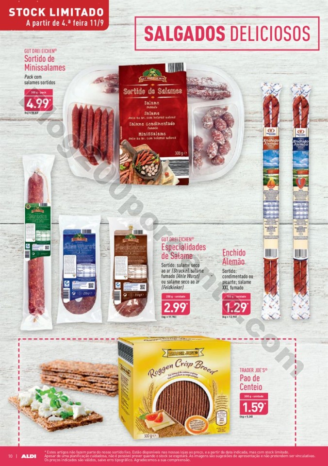 Antevisão Folheto ALDI Promoções a partir de 11