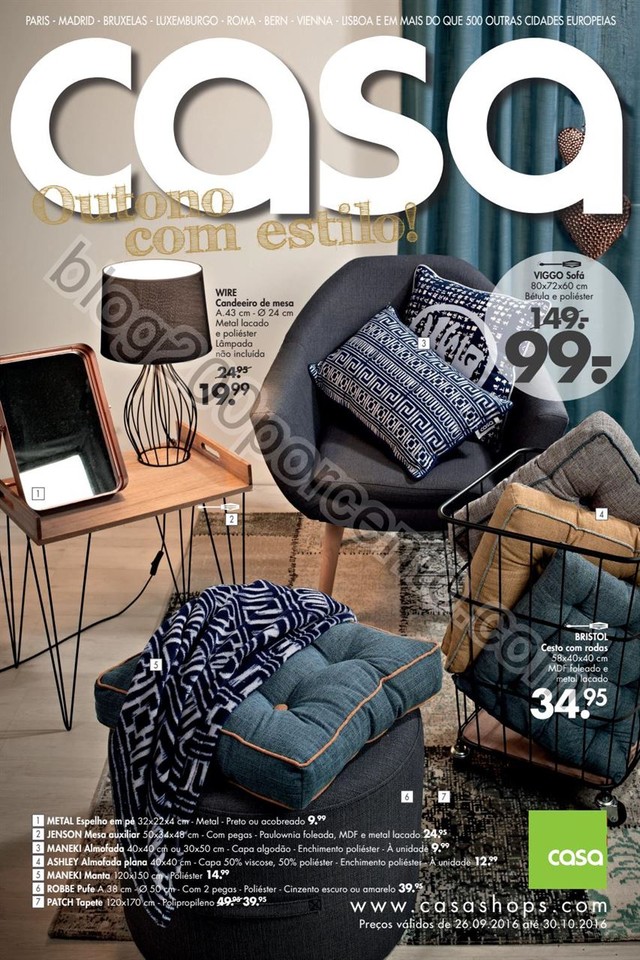 Antevisão Folheto CASA Promoções de 26 setembro