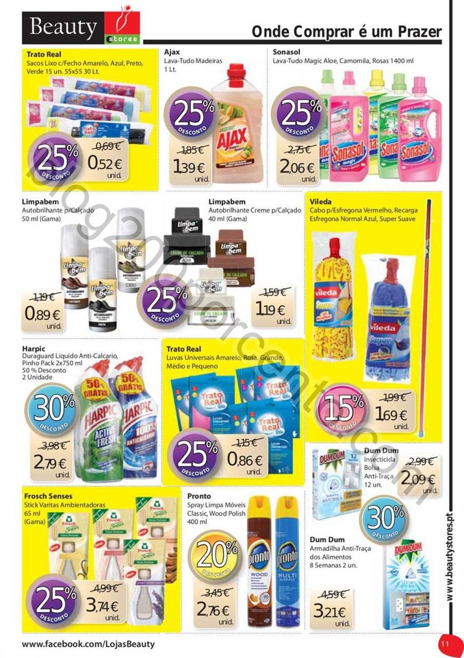 Novo Folheto BEAUTY STORES Promoções de 5 janeir