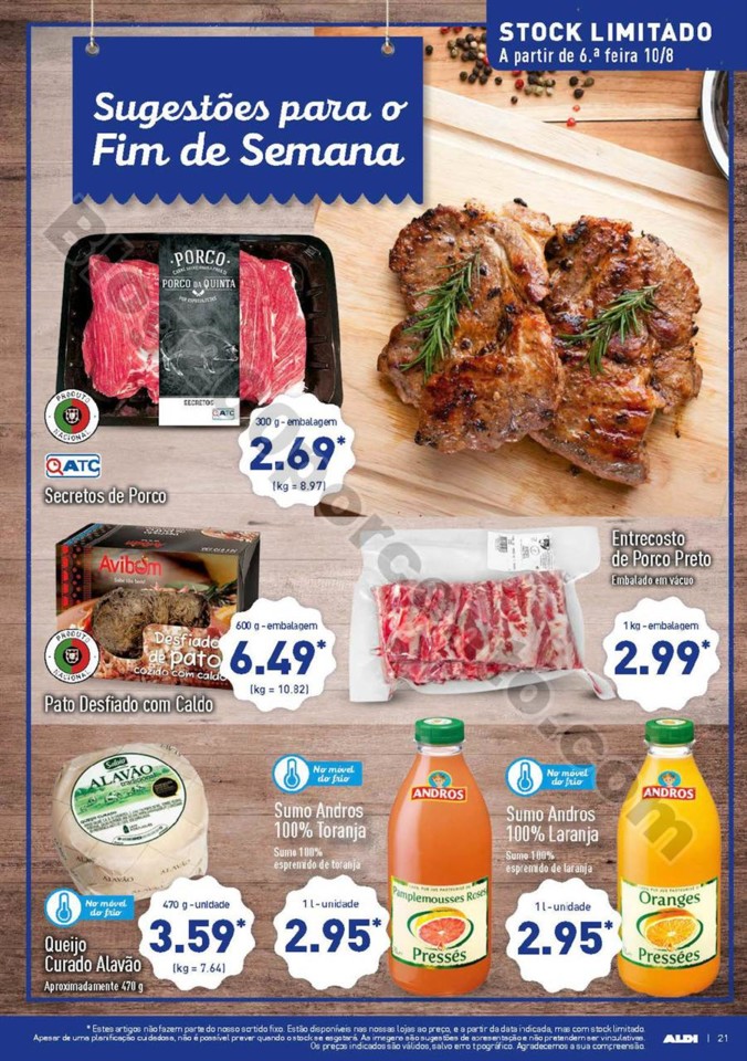 Antevisão Folheto ALDI Promoções a partir de 8 
