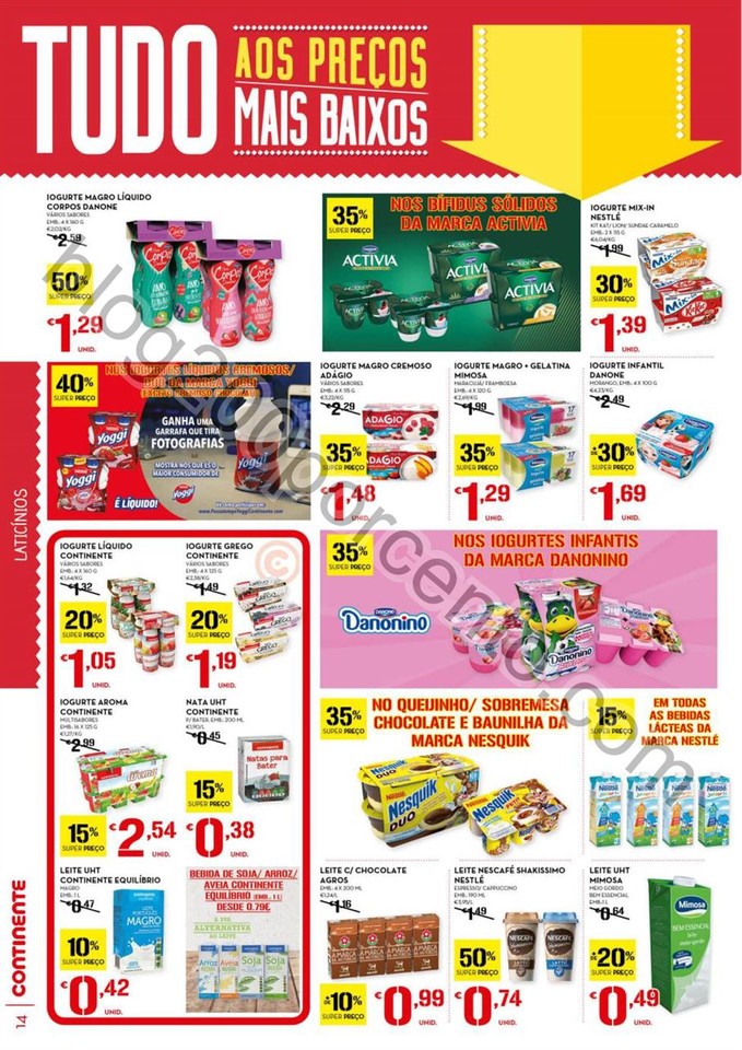 Antevisão Folheto CONTINENTE Madeira promoções 