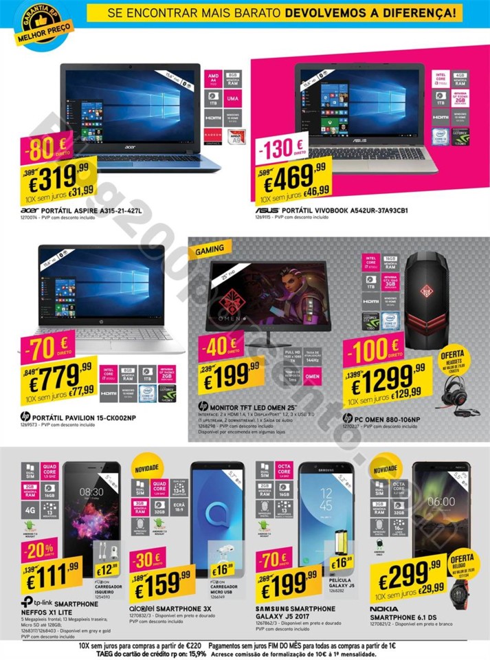 Antevisão Folheto RADIO POPULAR Promoções de 26