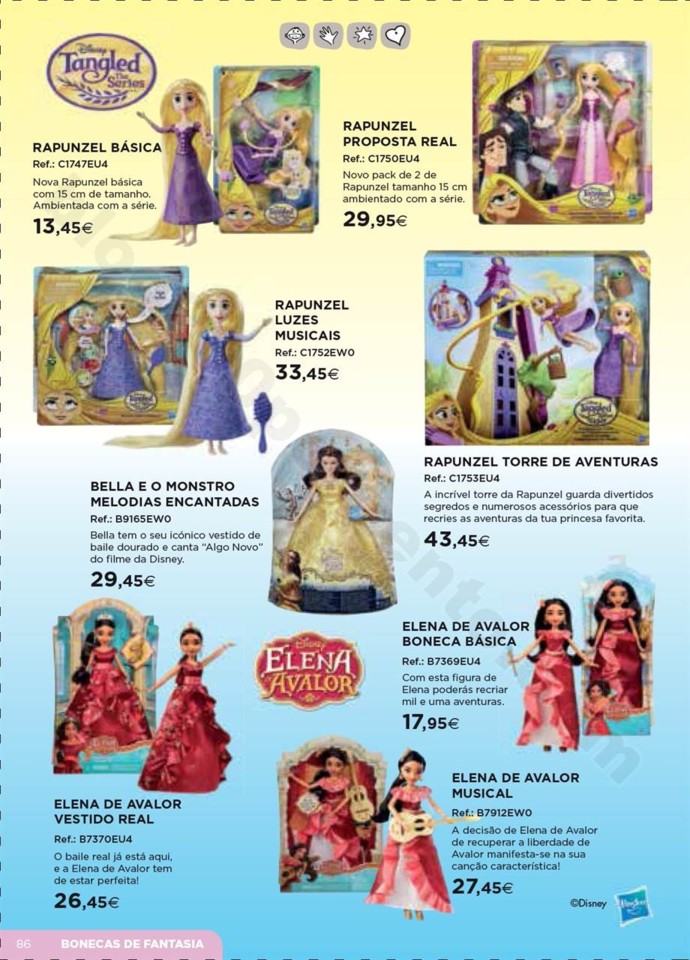 Antevisão Folheto Brinquedos Natal El Corte Ingl