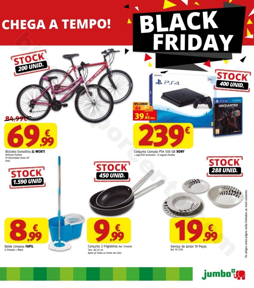 Antevisão Folheto JUMBO Black Friday de 24 a 28 n