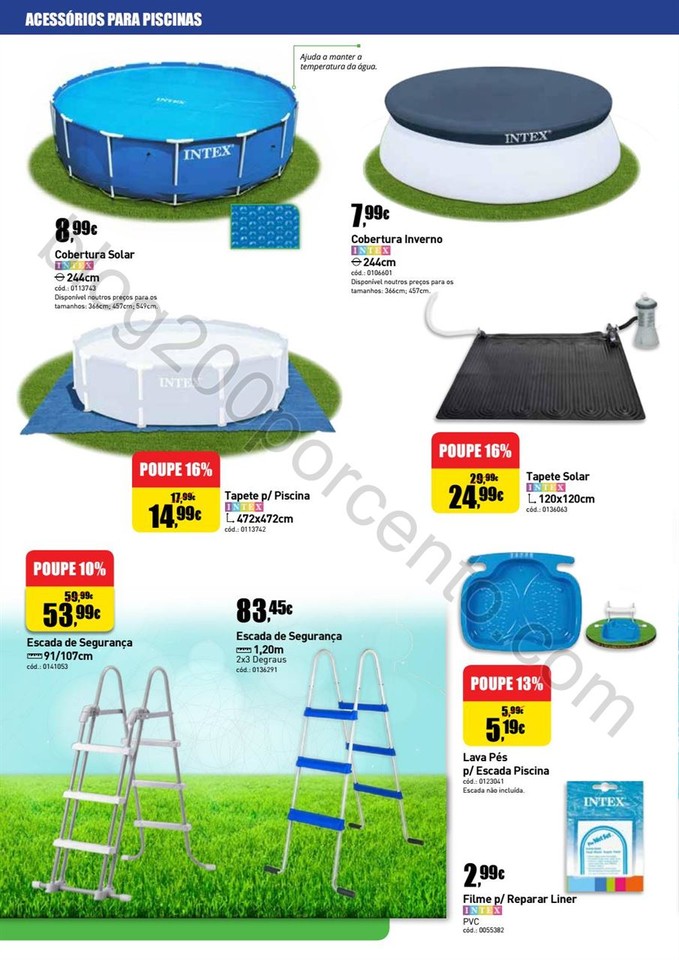 Antevisão Folheto AGRILOJA Piscinas de 1 junho a 