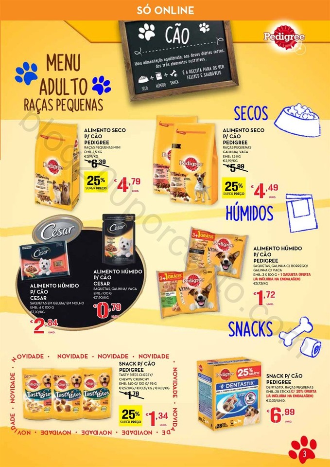 Novo Folheto CONTINENTE Alimentação animal exclu