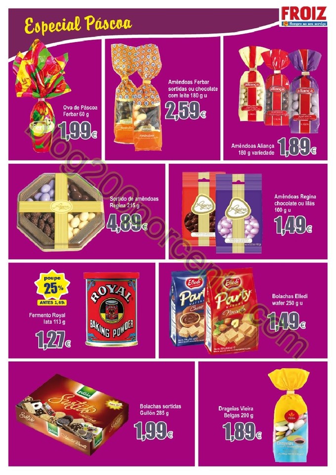 Novo Folheto FROIZ Promoções até 29 março p8.j