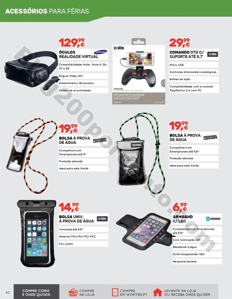 Antevisão Folheto WORTEN Mobile Promoções de 2 