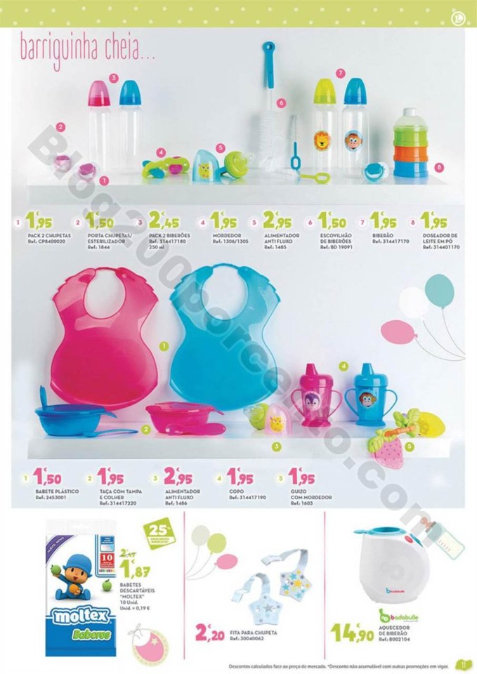 Antevisão Folheto E-LECLERC Bebé promoções de 