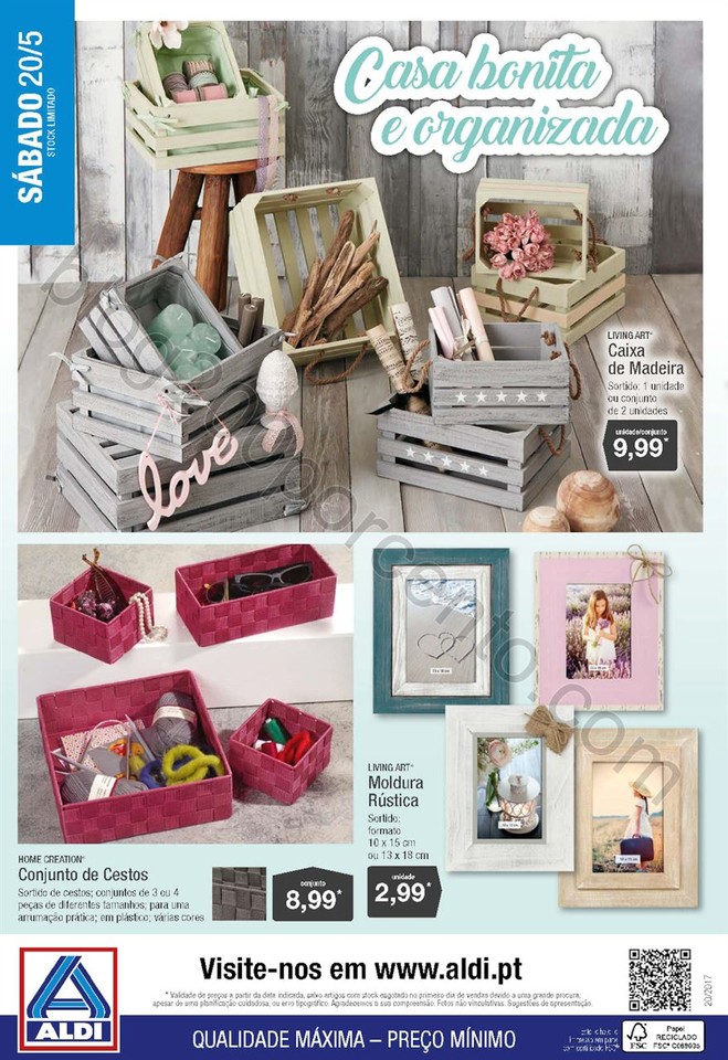 Antevisão Folheto ALDI Promoções a partir de 17